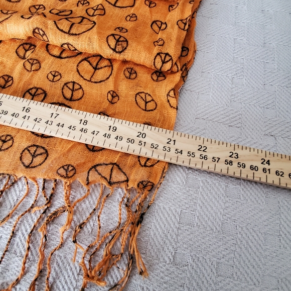 Peace Scarf - Picture 6 of 6